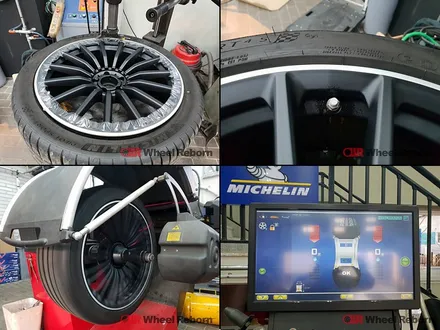 벤츠 GT43AMG 순정 20인치 멧블랙 투톤 분체도장 휠도색 작업후기!! / 하남시 감북동