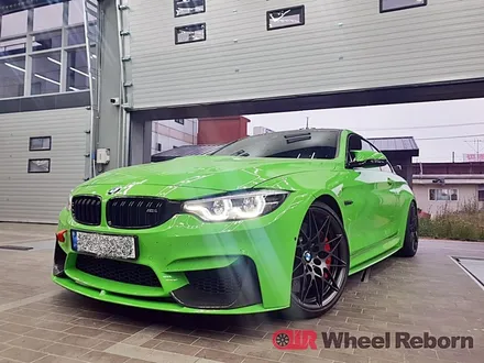 BMW M4 순정 20인치 666m 건메탈 반무광 분체도장 휠도색 작업후기!! / 하남시 감북동
