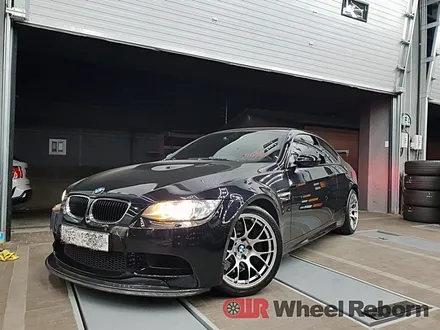 BMW E92 M3 18인치 고스트크롬 분체도장 휠도색 작업후기!! / 하남시 감북동