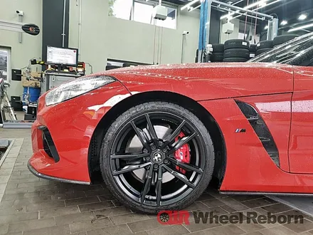 BMW Z4 순정 19인치 반무광블랙 분체도장 휠도색 작업후기!! / 하남시 감북동