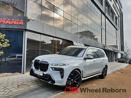 BMW X7 순정 22인치 블랙유광 분체도장 휠도색 작업후기!! / 하남시 감북동