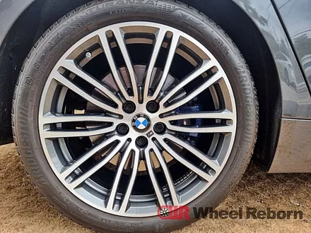 BMW g30 530i 순정 19인치 다이아커팅 분체도장 휠복원 작업후기!! / 하남시 감북동