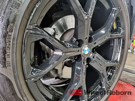 BMW X5 순정 21인치 블랙유광 분체도장 휠도색 작업후기!! / 하남시 감북동