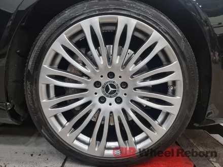 벤츠 S560 순정 20인치 하이퍼실버 분체도장 휠복원!! / 하남시 감북동