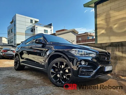 BMW X6 순정 20인치 블랙유광 분체도장 휠복원 작업후기!! / 하남시 감북동