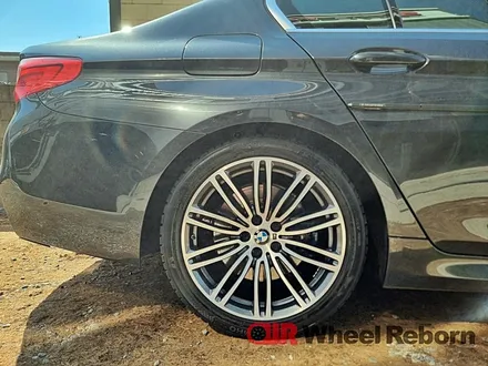 BMW g30 530i 순정 19인치 다이아커팅 분체도장 휠복원 작업후기!! / 하남시 감북동