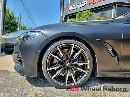BMW 850i 순정 20인치 다이아커팅 휠복원 작업후기!! / 하남시 감북동