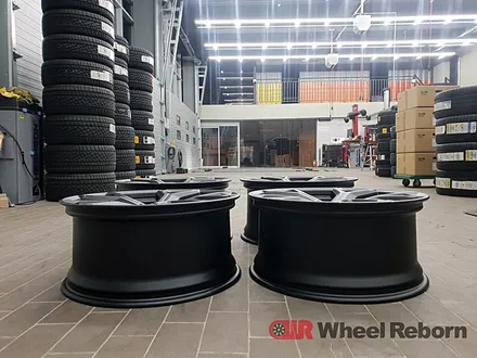 BMW X6 순정 21인치 멧블랙 분체도장 휠도색 작업후기!! / 하남시 감북동