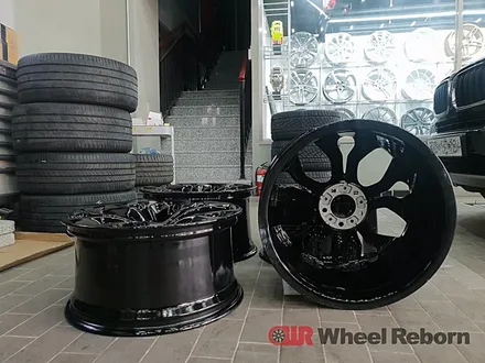 BMW X6 순정 20인치 블랙유광 분체도장 휠도색 작업후기!! / 하남시 감북동