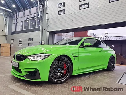 BMW M4 순정 20인치 666m 건메탈 반무광 분체도장 휠도색 작업후기!! / 하남시 감북동