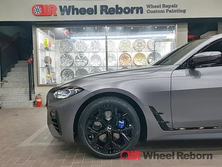 BMW 420i 순정 19인치 블랙유광 분체도장 휠도색 작업후기!! / 하남시 감북동