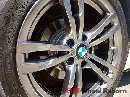 BMW 320d 순정 18인치 고스트크롬 분체도장 휠복원 작업후기!! / 하남시 감북동