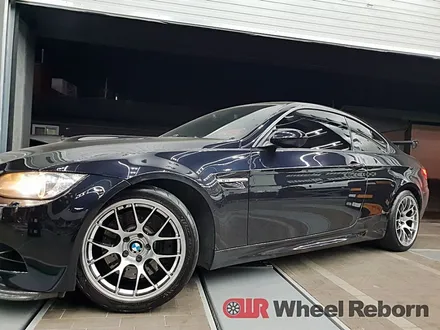 BMW E92 M3 18인치 고스트크롬 분체도장 휠도색 작업후기!! / 하남시 감북동