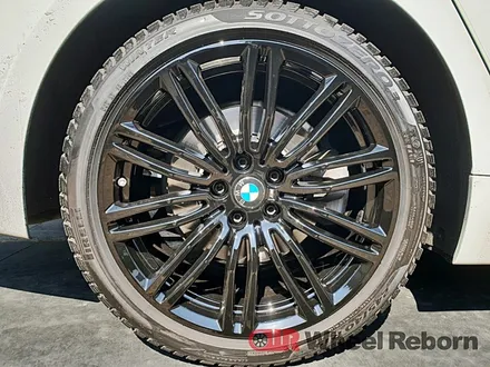 BMW G30 520d 순정 19인치 블랙유광 분체도장 휠복원 작업후기!! / 하남시 감북동