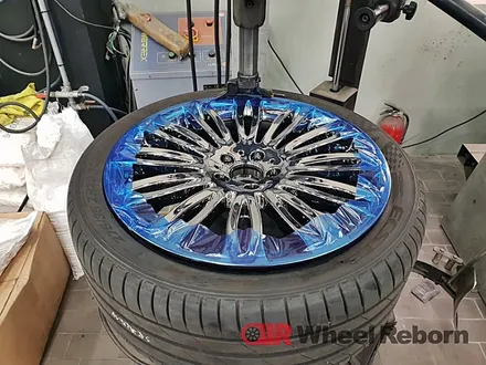 벤츠 S550 순정 20인치 스퍼터링 크롬 휠복원!! / 하남시 감북동