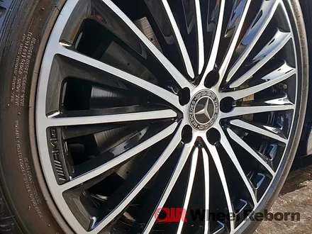 벤츠 CLS450 순정 20인치 다이아커팅 분체도장 휠복원 작업후기!! / 하남시 감북동