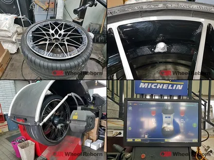 BMW M4 순정 20인치 666m 다이아커팅 분체도장 휠복원!! / 하남시 감북동