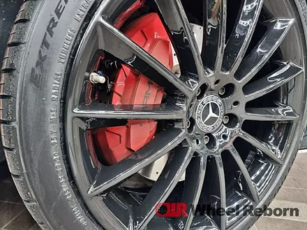 벤츠 CLS53amg 순정 20인치 블랙유광 분체도장 휠도색 작업후기!! / 하남시 감북동
