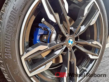 BMW X3 순정 21인치 다이아커팅 분체도장 휠복원 작업후기!! / 하남시 감북동