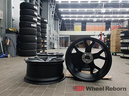 BMW X6 순정 21인치 멧블랙 분체도장 휠도색 작업후기!! / 하남시 감북동