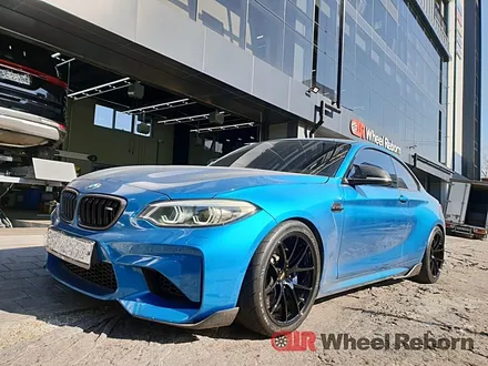 BMW M2 BBS RIA 18인치 블랙유광 분체도장 휠도색 작업후기!! / 하남시 감북동