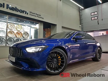 벤츠 GT43AMG 순정 20인치 멧블랙 투톤 분체도장 휠도색 작업후기!! / 하남시 감북동