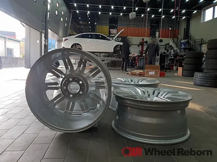 BMW 528i 19인치 분체도장 실버복원 작업후기!! / 하남시 감북동