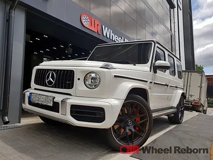 벤츠 G63 AMG 순정 22인치 휠수리 작업후기!! / 하남시 감북동