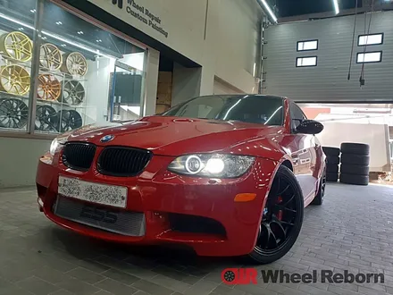 BMW E92 M3 18인치 반무광 블랙 분체도장 휠도색 작업후기!! / 하남시 감북동