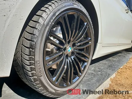 BMW G30 520d 순정 19인치 블랙유광 분체도장 휠복원 작업후기!! / 하남시 감북동