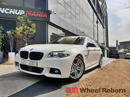 BMW f10 530d 19인치 351m 분체도장 실버복원 작업후기!! / 하남시 감북동