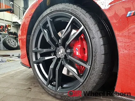 BMW Z4 순정 19인치 반무광블랙 분체도장 휠도색 작업후기!! / 하남시 감북동