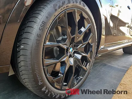 BMW X7 순정 22인치 블랙유광 분체도장 휠도색 작업후기!! / 하남시 감북동