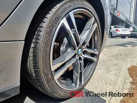BMW 120i 순정 18인치 다이아커팅 휠복원 작업후기!! / 하남시 감북동