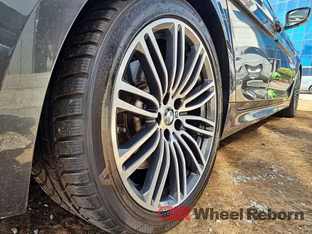 BMW g30 530i 순정 19인치 다이아커팅 분체도장 휠복원 작업후기!! / 하남시 감북동