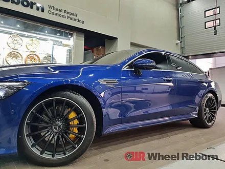 벤츠 GT43AMG 순정 20인치 멧블랙 투톤 분체도장 휠도색 작업후기!! / 하남시 감북동