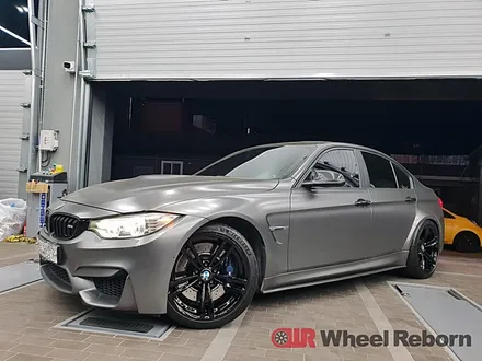 BMW M3 순정 19인치 블랙유광 분체도장 휠복원 작업후기!! / 하남시 감북동