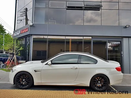 BMW E92 M3 M359 st 19인치 반무광 블랙 분체도장 휠교체 장착!! / 하남시 감북동
