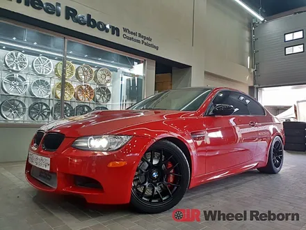 BMW E92 M3 18인치 반무광 블랙 분체도장 휠도색 작업후기!! / 하남시 감북동