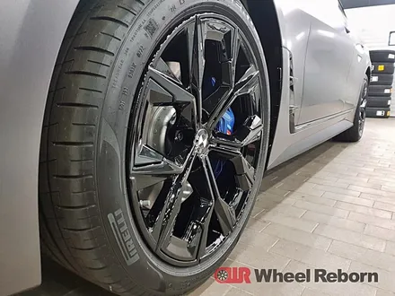 BMW 420i 순정 19인치 블랙유광 분체도장 휠도색 작업후기!! / 하남시 감북동