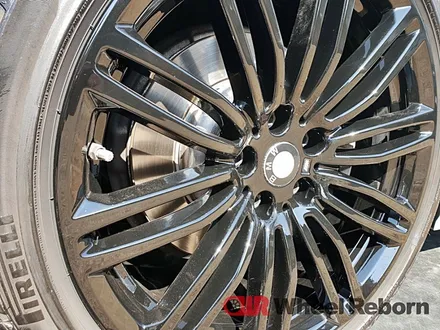BMW G30 520d 순정 19인치 블랙유광 분체도장 휠복원 작업후기!! / 하남시 감북동