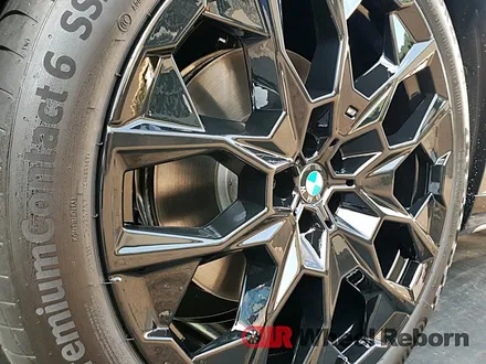 BMW X7 순정 22인치 블랙유광 분체도장 휠도색 작업후기!! / 하남시 감북동