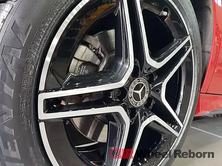 벤츠 CLA250 순정 18인치 다이아커팅 분체도장 휠복원 작업후기!! / 하남시 감북동