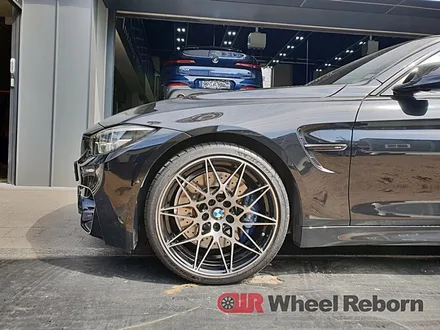 BMW M4 순정 20인치 666m 다이아커팅 분체도장 휠복원!! / 하남시 감북동