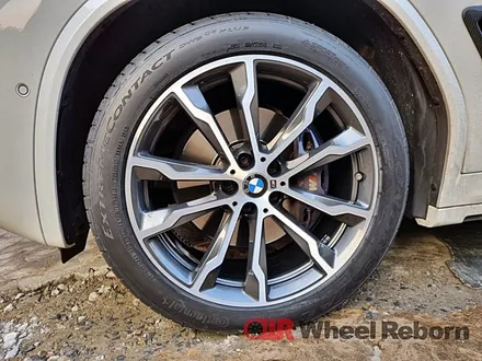 BMW X3 순정 20인치 다이아커팅 분체도장 휠복원 작업후기!! / 하남시 감북동