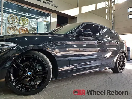 BMW 118d 순정 18인치 블랙유광 분체도장 휠복원 작업후기!! / 하남시 감북동