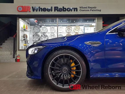 벤츠 GT43AMG 순정 20인치 멧블랙 투톤 분체도장 휠도색 작업후기!! / 하남시 감북동