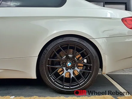 BMW E92 M3 M359 st 19인치 반무광 블랙 분체도장 휠교체 장착!! / 하남시 감북동