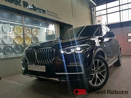 BMW X5 순정 20인치 다이아커팅 분체도장 휠복원 작업후기!! / 하남시 감북동