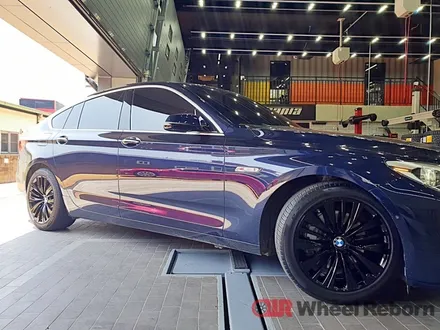 BMW 5GT 순정 19인치 블랙유광 분체도장 휠도색 작업후기!! / 하남시 감북동